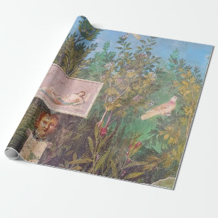 Papel De Regalo Fresco de una escena de jardín, Pompeya