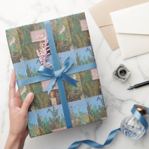 Papel De Regalo Fresco de una escena de jardín, Pompeya