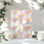 Papel De Regalo Fresh Off the Market Watercolor Azul Whimsical<br><div class="desc">Fresh Off the Market Watercolor Blue Whimsical Wrapping Paper disponible.</div>