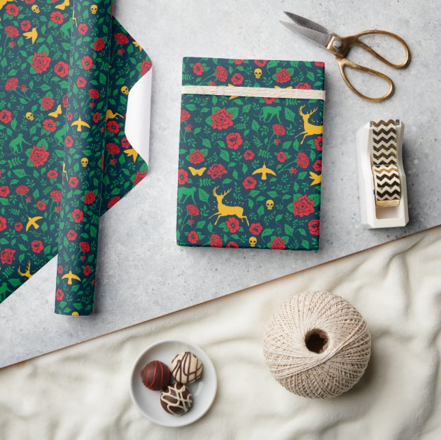 Papel De Regalo Frida Kahlo | Símbolos de la Vida (Artesanía)