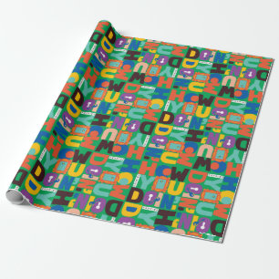 Papel De Regalo FRIENDS™ Patrón Vibrante 'How You Doin''