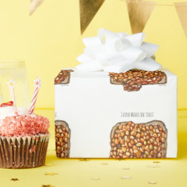 Papel De Regalo Frijoles en Tostada