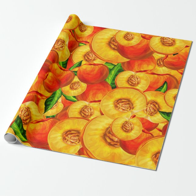 Papel De Regalo Fruta (Desenrollado)
