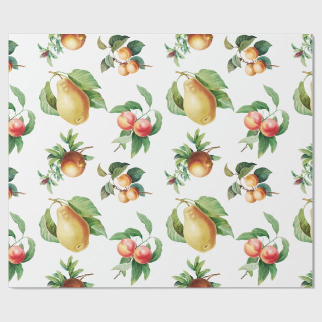 Papel De Regalo Fruta (Superficie plana)