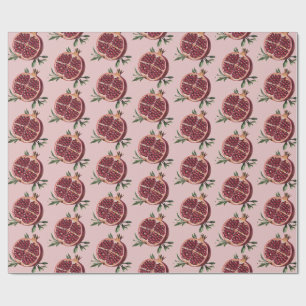 Papel De Regalo Fruta de acuarela moderna y trendy Granada