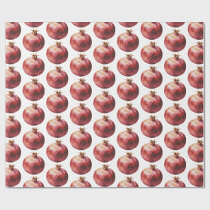 Papel De Regalo Fruta de acuarela moderna y trendy Granada
