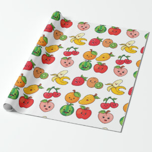 Papel De Regalo Fruta pura