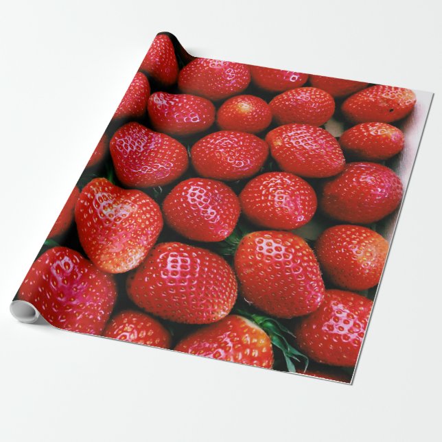 Papel De Regalo Frutas de bonito (Desenrollado)