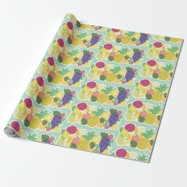 Papel De Regalo Frutas frescas.