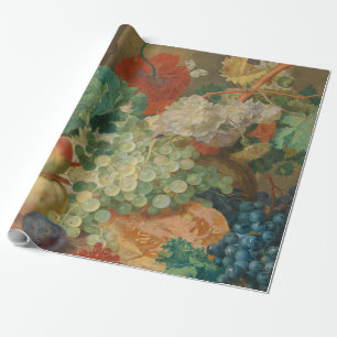 Papel De Regalo Frutas Y Verduras Coloridas