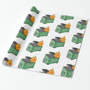 Papel De Regalo Fuego de basureros de 2020