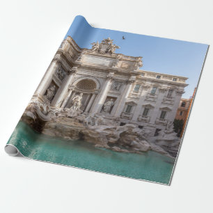 Papel De Regalo Fuente de Trevi al amanecer - Roma, Italia