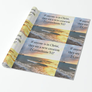 PAPEL DE REGALO FUERTE DISEÑO DE FOTOGRAFÍAS DEL OCÉANO 5:17