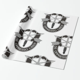 Papel De Regalo Fuerzas Especiales SF De Oppresso Liber