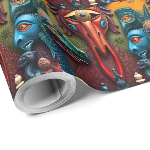 Papel De Regalo full color 3D