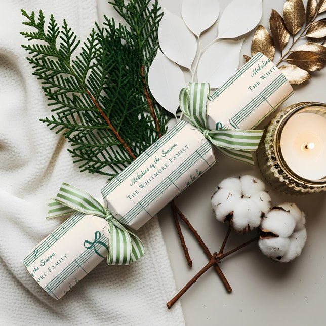 Papel De Regalo Fun Fa La Bow Hoja de Vintage Música Personalizada (Fun Fa La La Bow Vintage Sheet Music Personalized Wrapping Paper)