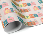 Papel De Regalo Fun Merry Christmas diseño de regalos<br><div class="desc">Presentaciones ilustradas</div>