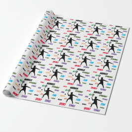 Papel De Regalo Fun player tennis 