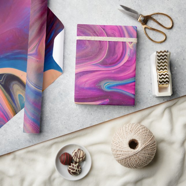 Papel De Regalo Fundas abstractas 6 (Artesanía)
