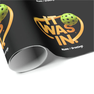 Papel De Regalo Fundido jugador de picnic "It Was In"