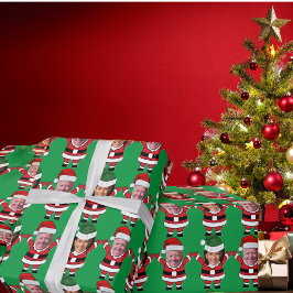 Papel De Regalo Funny Joe Biden Kamala Harris Santa Personalizado