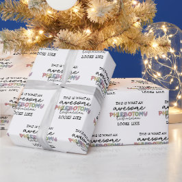 Papel De Regalo Funny Phlebotomy Technician impresionante PBT