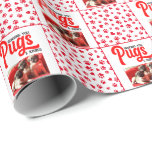 Papel De Regalo Funny Pug Navidades Perro Foto Cuppy<br><div class="desc">6/6 ChatGPT dijo: ChatGPT envuelve tus regalos con encanto festivo con nuestro gracioso papel de envolver con fotos de perros de Navidades Pug. Perfecto para los amantes de los perros y los amantes de los pug, este original papel de envoltura presenta encantadoras imágenes de adorables tazas adornadas con lo mejor...</div>