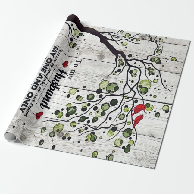 Papel De Regalo Funny Quotes To Husband | Present For Husband | (Desenrollado)