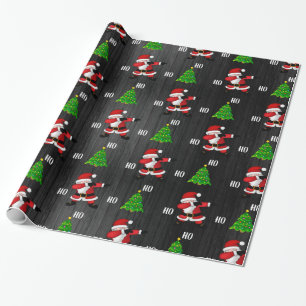 Papel De Regalo Funny Santa Claus Dabbing