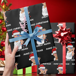 Papel De Regalo Funny Trump 2024 vuelve a hacer grandes a los Navi