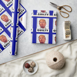 Papel De Regalo Funny Trump culpable