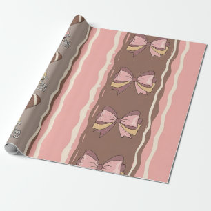 Papel De Regalo Fútbol Coquette con estampado de leopardo (12)