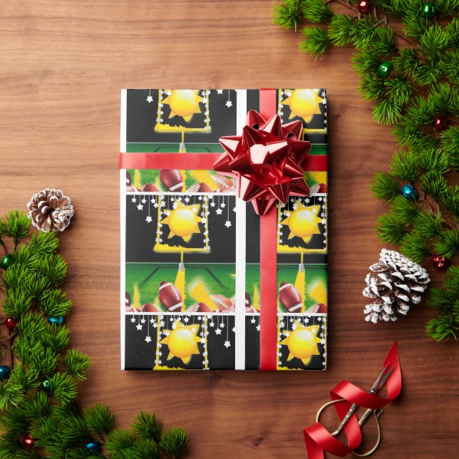 PAPEL DE REGALO FÚTBOL DE DOMINGO POR LA NOCHE (Regalo de vacaciones)