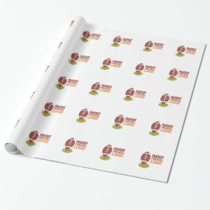 Papel De Regalo Fútbol de la fantasía