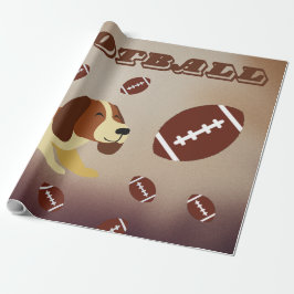 Papel De Regalo Fútbol Furry Fun inspirado en la pipa