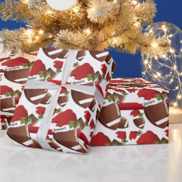 Papel De Regalo Fútbol navidad | DIY Textos