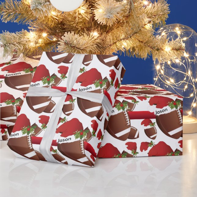 Papel De Regalo Fútbol navidad | DIY Textos (Vacaciones)