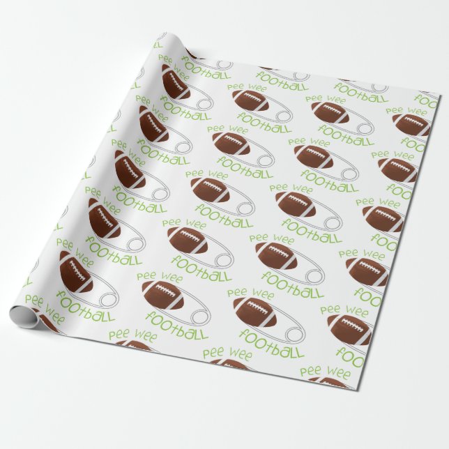 Papel De Regalo Fútbol Pee Wee (Desenrollado)