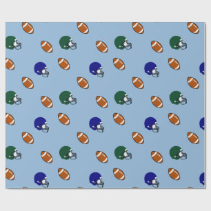 Papel De Regalo Fútbol y cascos