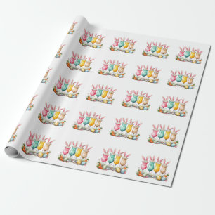 Papel De Regalo Gafas de lata de pascua con orejas confitadas