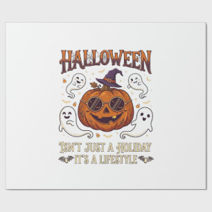 Papel De Regalo Gafas de sol de calabaza de estilo de vida de Hall