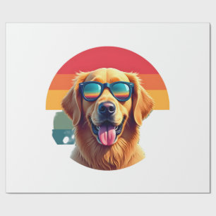 Papel De Regalo Gafas de sol para niños y niñas Retriever Dorado P