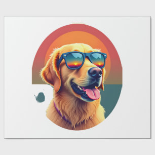 Papel De Regalo Gafas de sol para niños y niñas Retriever dorado P