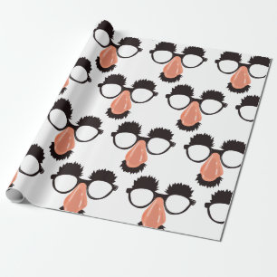 Papel De Regalo Gafas divertidas