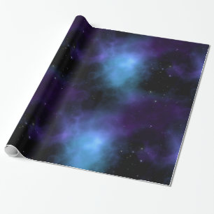Papel De Regalo Galaxia de la nebulosa del espacio exterior