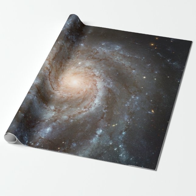 Papel De Regalo Galaxia de rosca Telescopio Hubble Fotografía del  (Desenrollado)