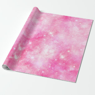 Papel De Regalo Galaxia rosa Universo