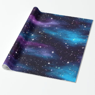 Papel De Regalo Galaxia Starry Sky