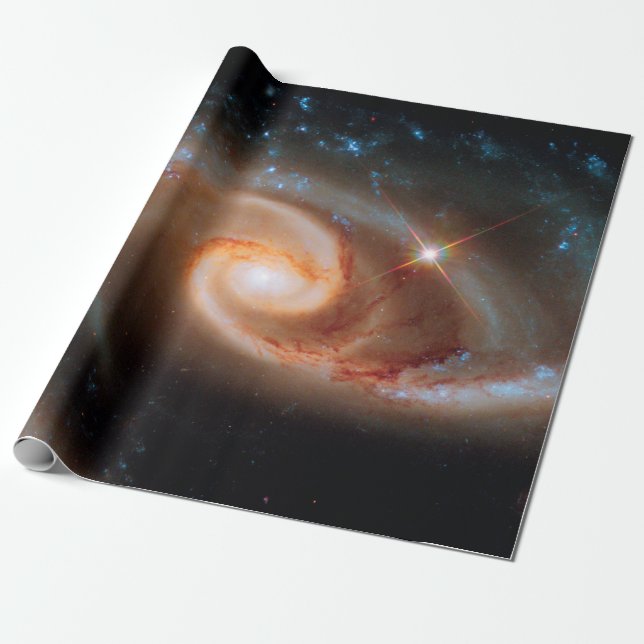 Papel De Regalo Galaxias Rosas Arp 273 Hubble Outer Space Photo (Desenrollado)