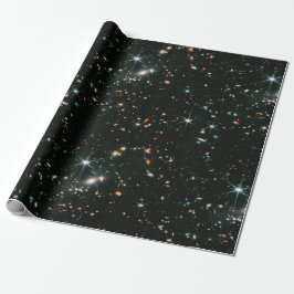 Papel De Regalo Galaxias telescópicas de espacio profundo sin foco
